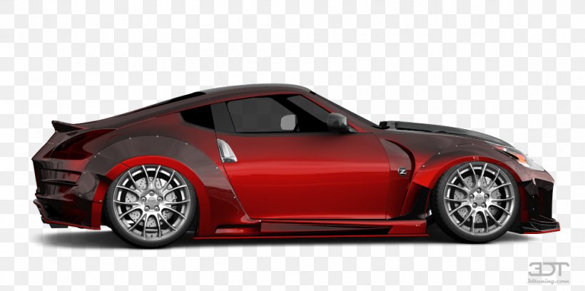 Nissan 370Z Mid-size Car Compact Car, PNG, 1004x500px, Nissan 370z, Alloy Wheel, Automotive Design, Automotive Exterior, Automotive Tire Download Free