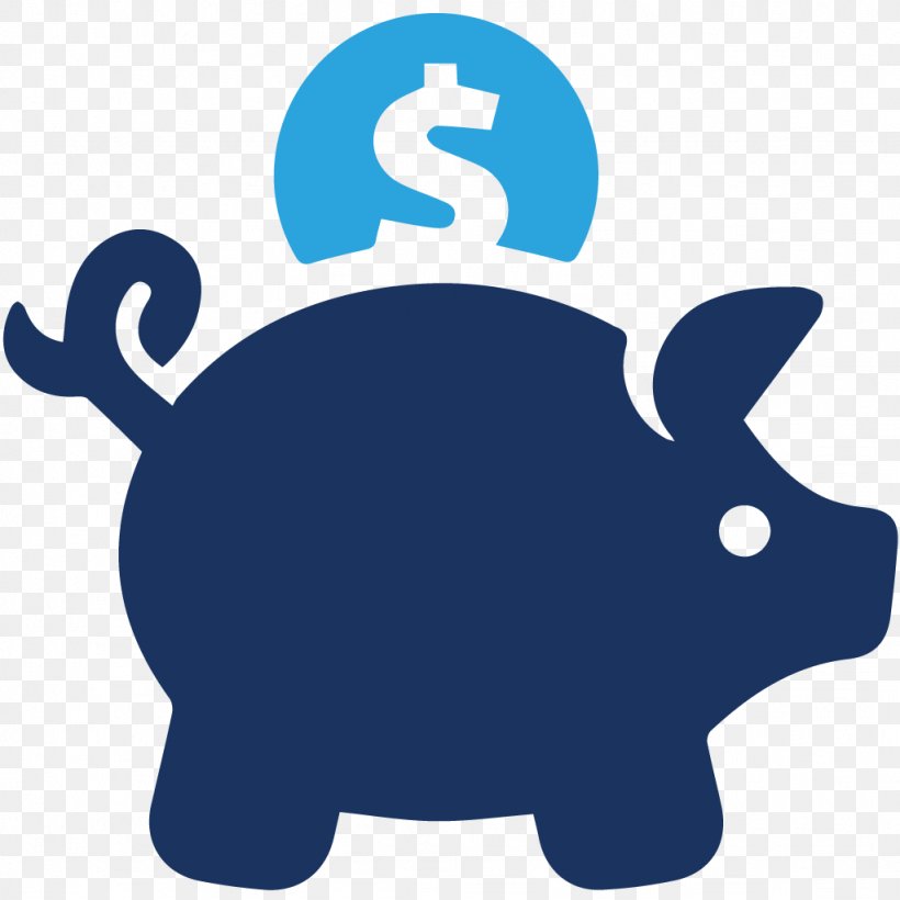 Piggy Bank Savings Account Money, PNG, 1024x1024px, Piggy Bank, Bank, Bank Account, Blue, Cheque Download Free