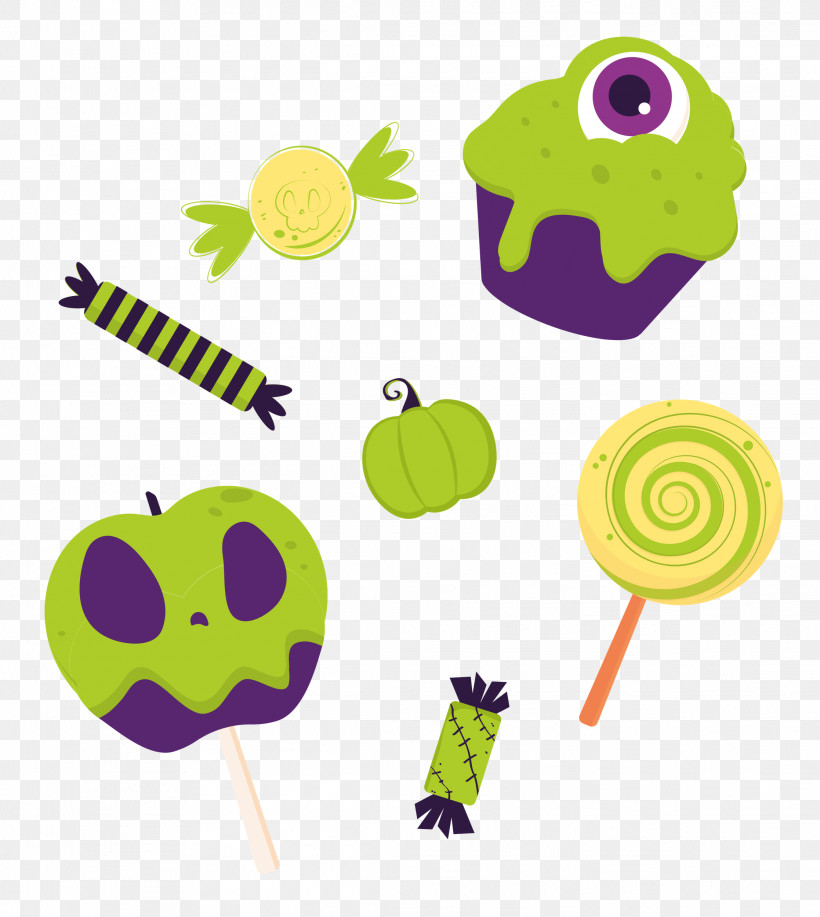 Spooky Sticker Halloween Object Halloween Element, PNG, 2234x2500px, Line, Geometry, Mathematics, Meter, Yellow Download Free