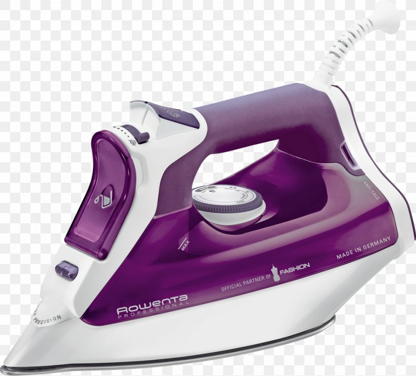 Clothes Iron Rowenta Stainless Steel Steam Watt, PNG, 975x882px, Clothes Iron, Electricity, Hardware, Heat, Material Download Free