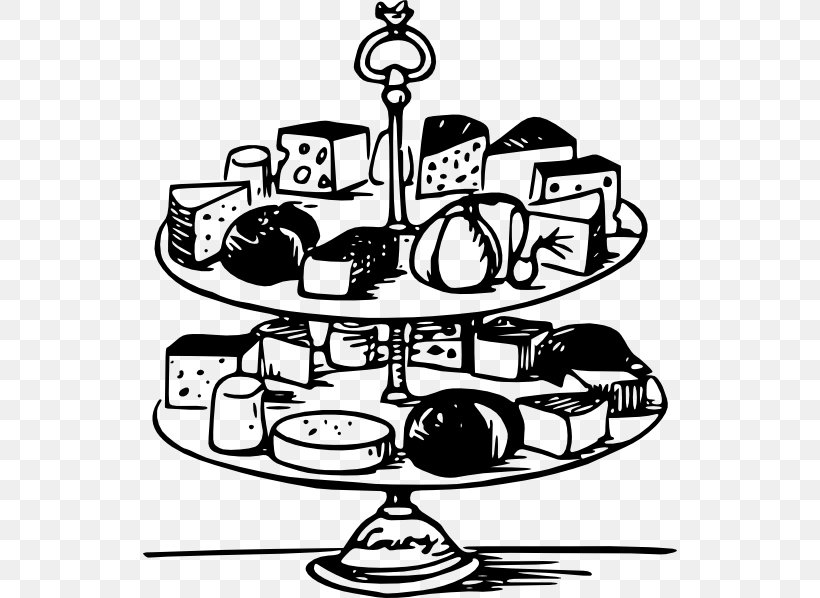 Cream Cheese Food Dairy Products Clip Art, PNG, 534x598px, Cream, Art, Artwork, Black And White, Cake Download Free