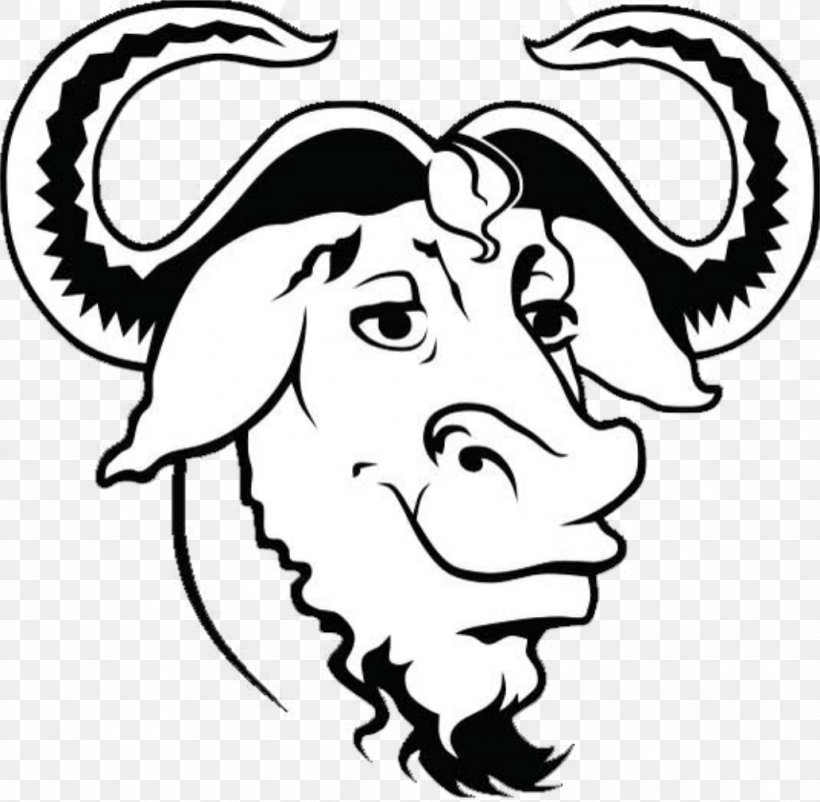 GNU General Public License Free Software GNU Core Utilities, PNG, 1032x1010px, Gnu, Art, Artwork, Automake, Black And White Download Free