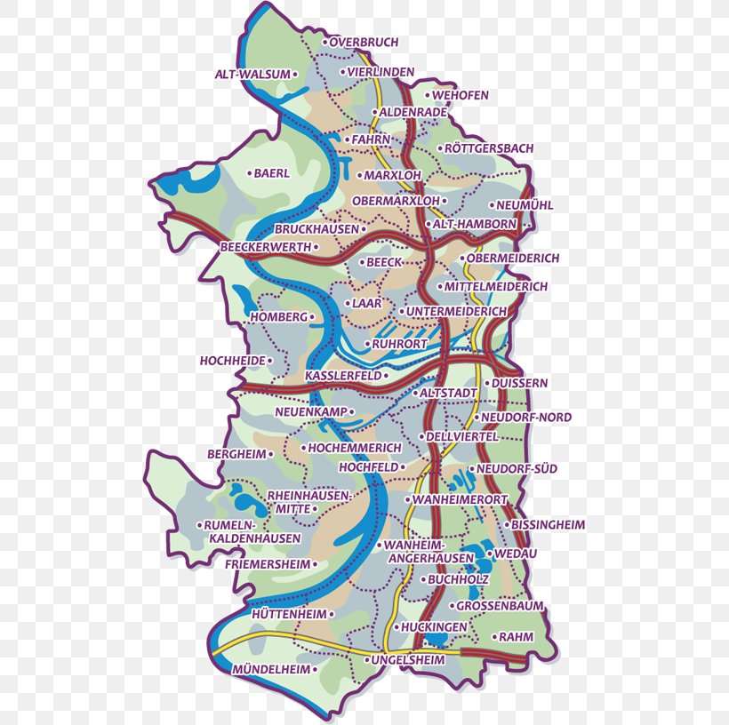 Hamborn Ruhrort Postleitzahlenkarte Ortsteil Map, PNG, 500x816px, Ruhrort, Area, Duisburg, Germany, Information Download Free