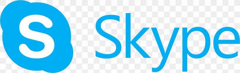 Skype For Business Logo Microsoft Videotelephony, PNG, 1949x599px, Skype, Aqua, Azure, Blue, Brand Download Free