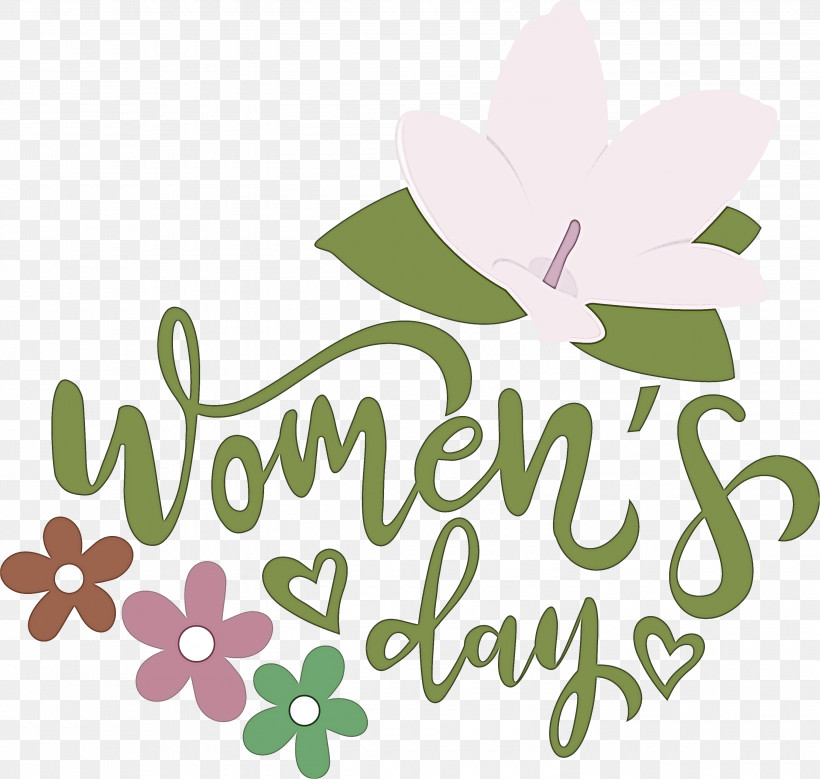 Womens Day Happy Womens Day, PNG, 3000x2850px, Womens Day, Floral Design, Flower, Green, Happy Womens Day Download Free