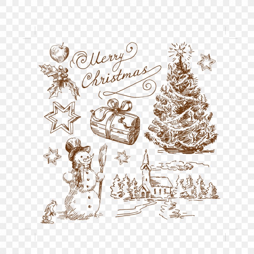 Christmas Tree Christmas Ornament Illustration, PNG, 1134x1134px, Christmas, Body Jewelry, Christmas Card, Christmas Ornament, Christmas Tree Download Free