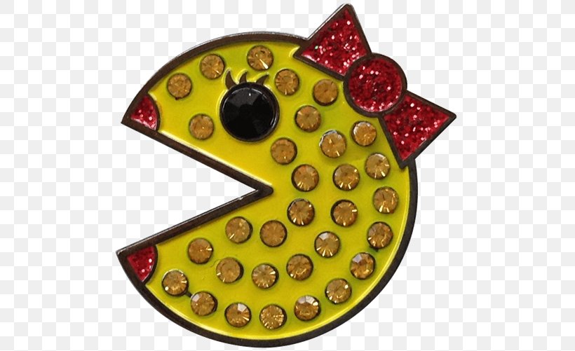Ms. Pac-Man ReadyGolf Fruit Ball Crystal, PNG, 501x501px, Ms Pacman, Ball, Crystal, Food, Fruit Download Free