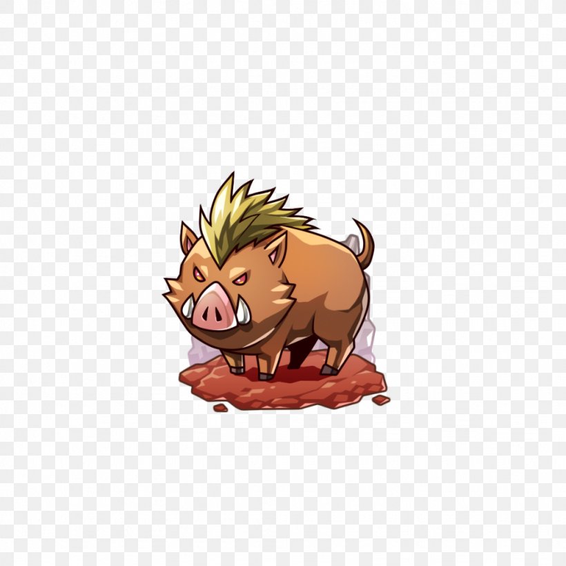 Wild Boar Goblin Rubber Stamp Re:Monster, PNG, 1024x1024px, Wild Boar, Animation, Carnivoran, Cartoon, Fandom Download Free