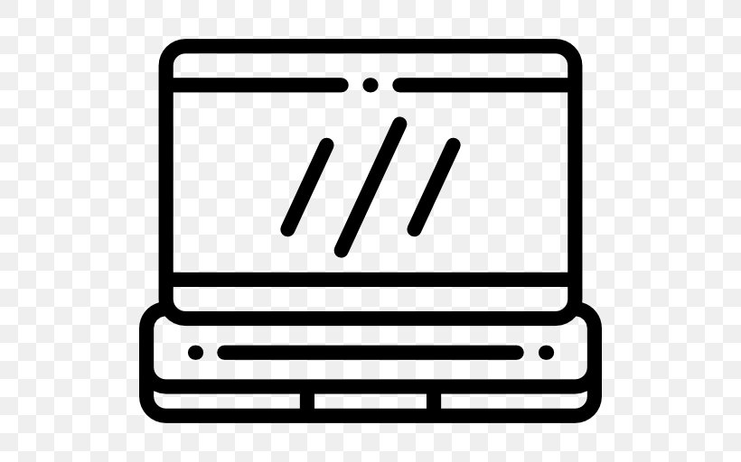 Computer, PNG, 512x512px, Computer, Area, Black And White, Brand, Computer Font Download Free
