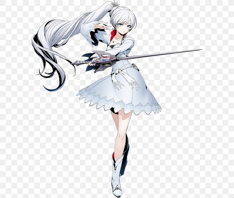 BlazBlue: Cross Tag Battle Under Night In-Birth Weiss Schnee Yang Xiao Long Blake Belladonna, PNG, 600x694px, Watercolor, Cartoon, Flower, Frame, Heart Download Free