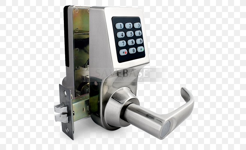 Electronic Lock Door Combination Lock Remote Controls, PNG, 500x500px, Lock, Code, Combination Lock, Door, Door Handle Download Free