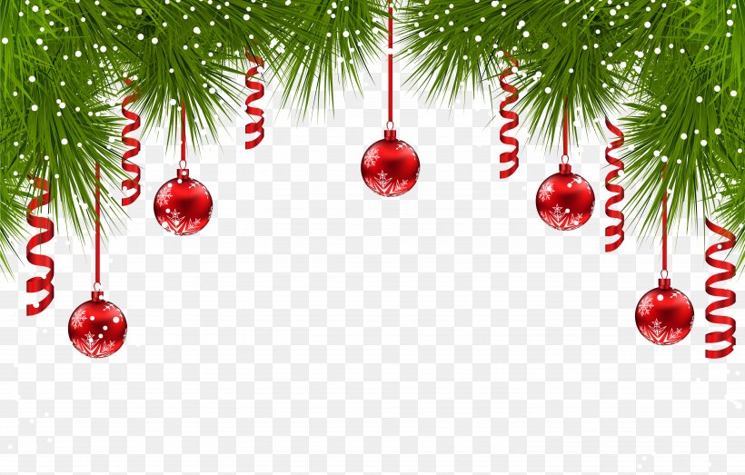 Fir Christmas Ornament Christmas Tree, PNG, 5821x3713px, Christmas, Branch, Cherry, Christmas Card, Christmas Decoration Download Free