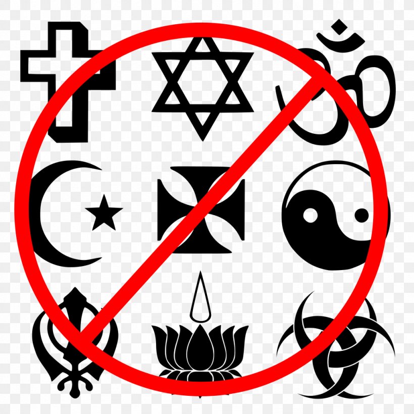 Irreligion Belief Freedom Of Religion Religious Symbol, PNG, 1024x1024px, Religion, Antireligion, Area, Atheism, Belief Download Free