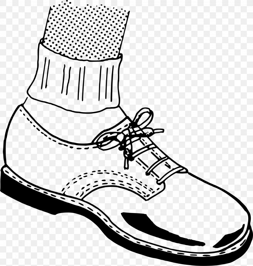 Oxford Shoe Shoelaces Clip Art, PNG, 2276x2400px, Oxford Shoe, Artwork, Black, Black And White, Clothing Download Free