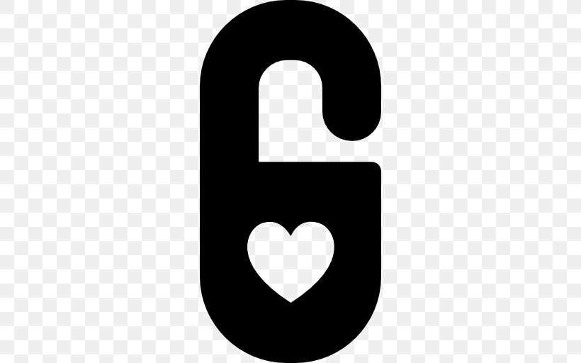 Padlock Number, PNG, 512x512px, Padlock, Black And White, Hardware Accessory, Heart, Lock Download Free