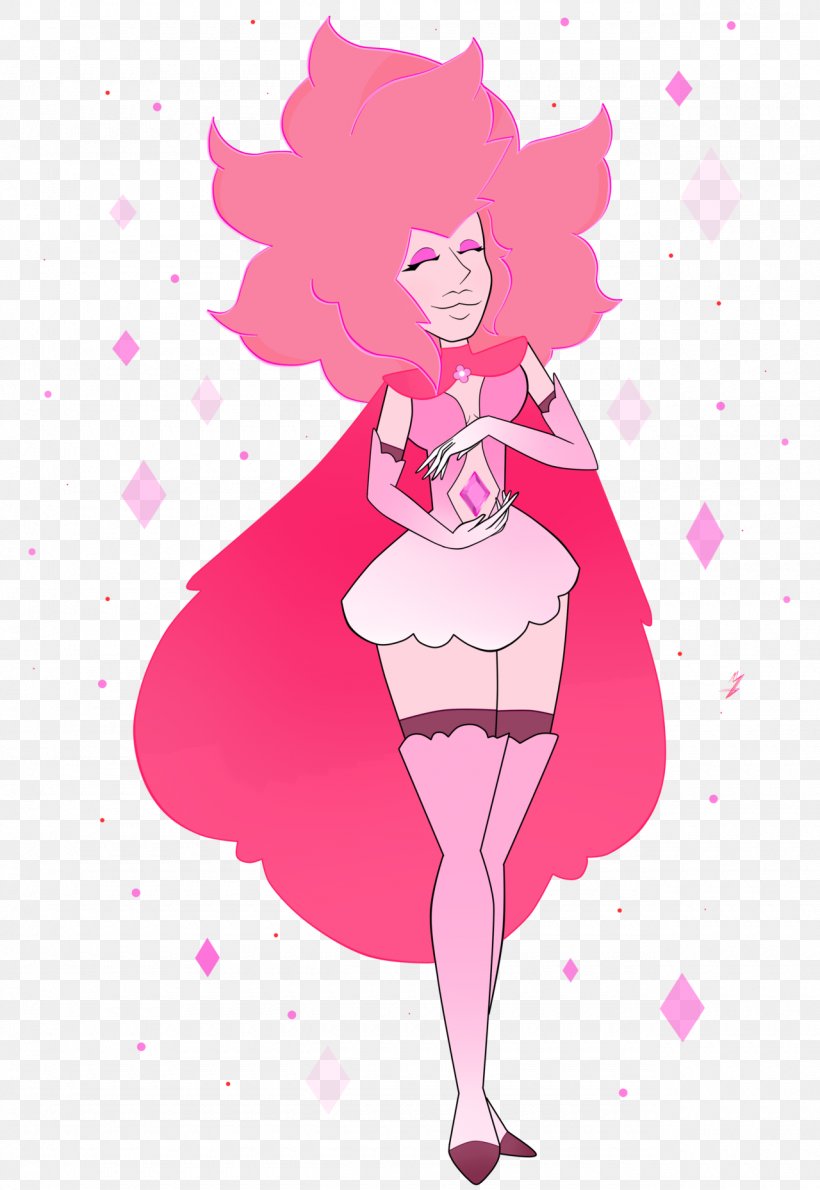 Pink Diamond Rose Quartz, PNG, 1280x1859px, Watercolor, Cartoon, Flower, Frame, Heart Download Free