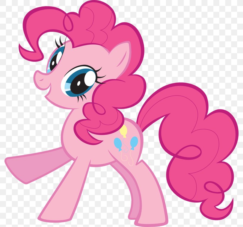 Pinkie Pie Rarity My Pretty Pony My Little Pony, PNG, 790x768px, Watercolor, Cartoon, Flower, Frame, Heart Download Free