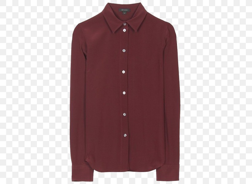 Blouse Maroon, PNG, 600x600px, Blouse, Button, Collar, Maroon, Shirt Download Free