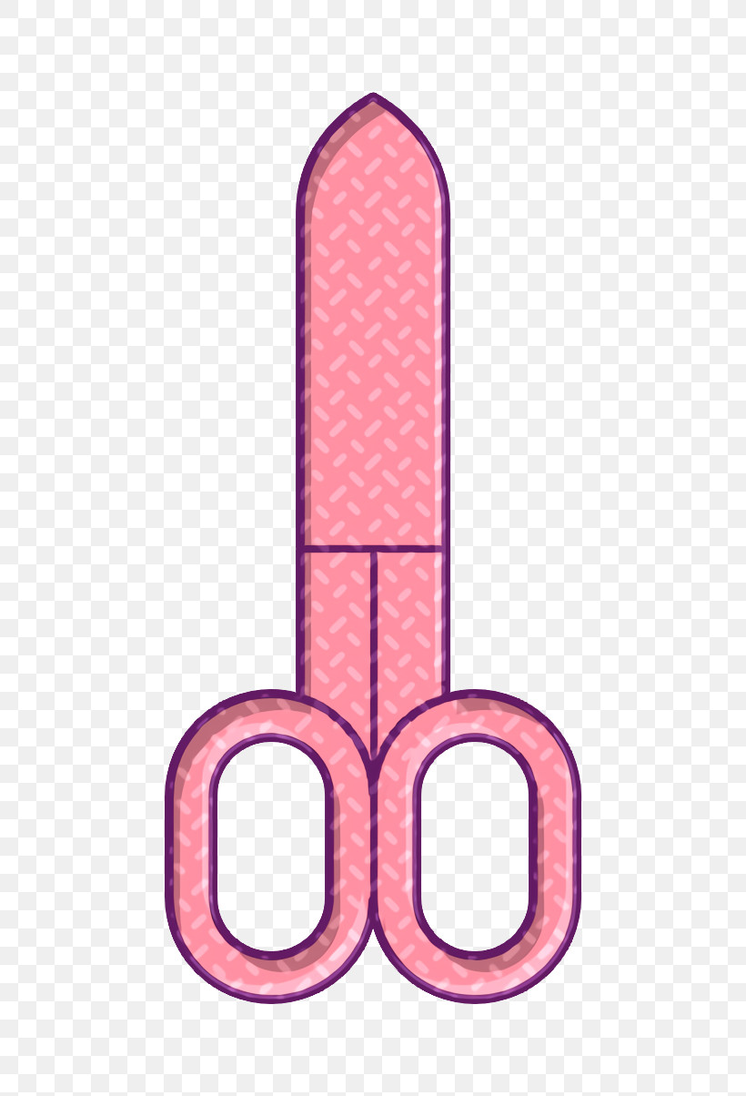 Butcher Shop Icon Scissors Icon Butcher Icon, PNG, 552x1204px, Butcher Shop Icon, Butcher Icon, Line, Material Property, Pink Download Free