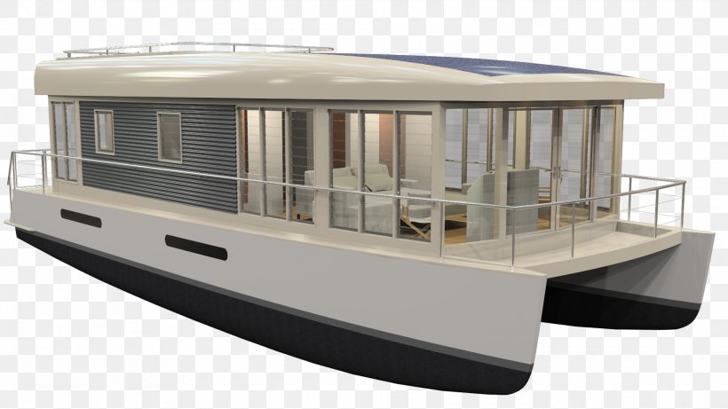Yacht Houseboat Pontoon, PNG, 1920x1080px, Yacht, Boat, Building, Campervans, Catamaran Download Free