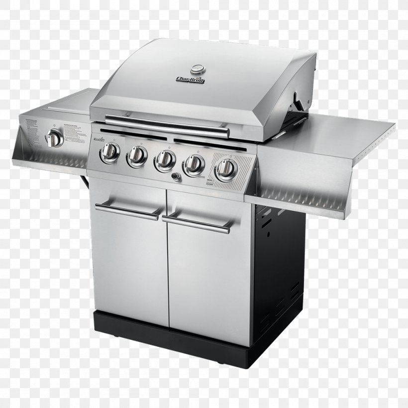Barbecue Char-Broil Commercial Series Grilling Smoking, PNG, 1000x1000px, Barbecue, Bbq Smoker, Charbroil, Cooking, Cooking Ranges Download Free
