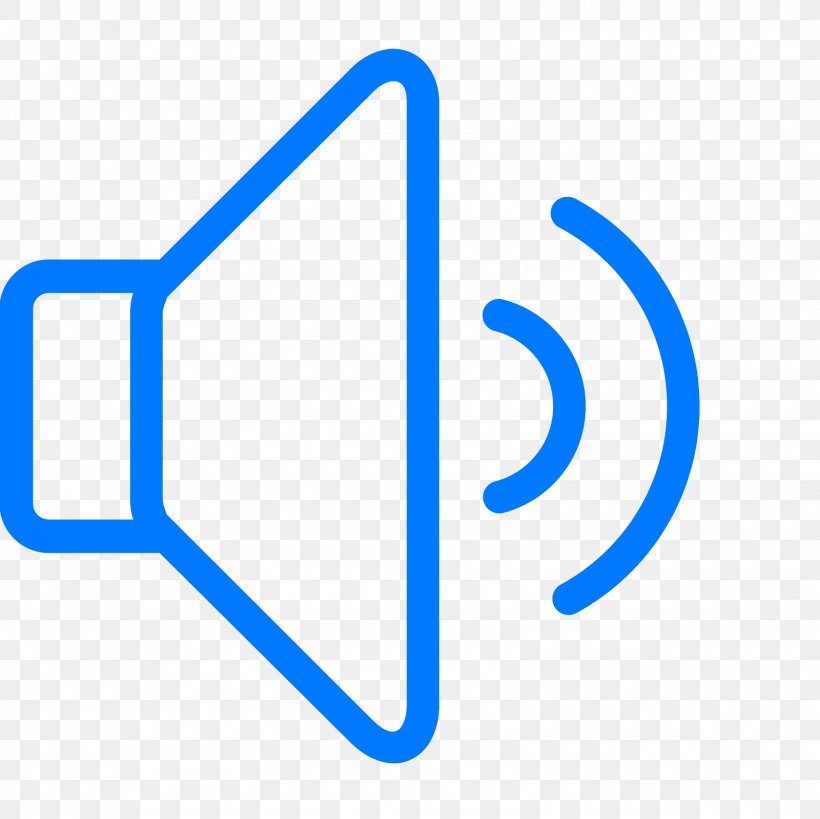 Sound Icon, PNG, 1600x1600px, Sound, Area, Blue, Brand, Icon Design Download Free