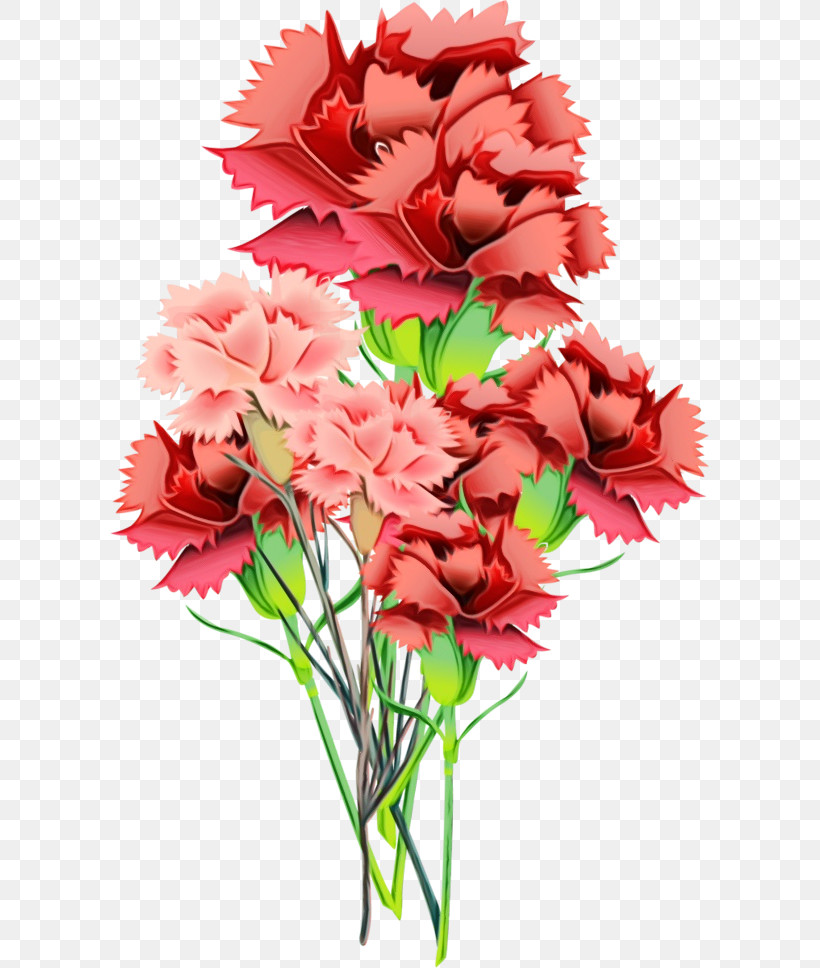 Floral Design, PNG, 600x968px, Watercolor, Annual Plant, Artificial Flower, Carnation, Cut Flowers Download Free