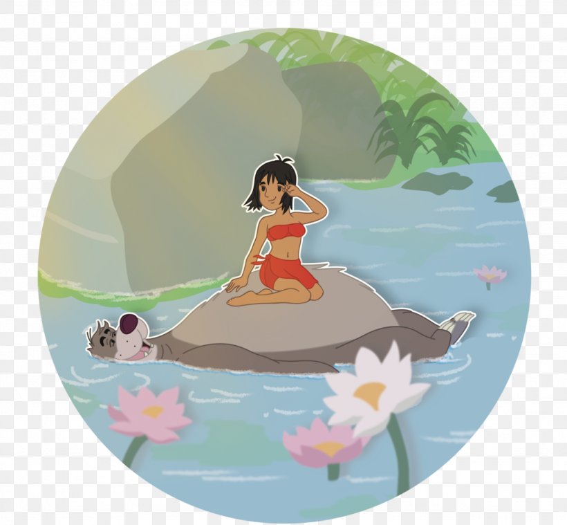 Mowgli Baloo, PNG, 1024x949px, Mowgli, Baloo, Cartoon, Digital Media, Fictional Character Download Free