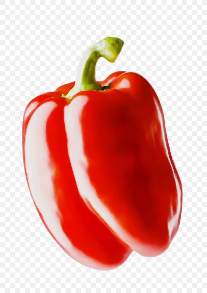 Pimiento Bell Pepper Red Bell Pepper Bell Peppers And Chili Peppers Vegetable, PNG, 1680x2380px, Watercolor, Bell Pepper, Bell Peppers And Chili Peppers, Capsicum, Food Download Free