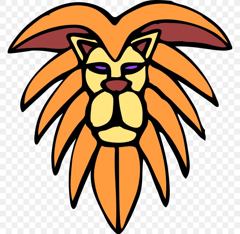 Lion Tiger Cat Clip Art, PNG, 768x800px, Lionhead Rabbit, Animation, Art, Artwork, Beak Download Free