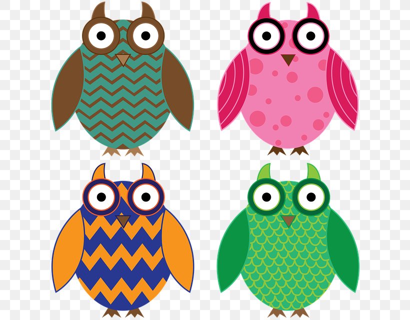 Owl Clip Art Vector Graphics Image, PNG, 640x640px, Owl, Beak, Bird, Bird Of Prey, Cartoon Download Free