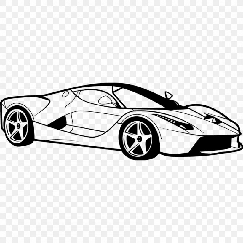 Sports Car Porsche Luxury Vehicle Clip Art, PNG, 850x850px, Car, Automotive Design, Black And White, Brand, Compact Car Download Free