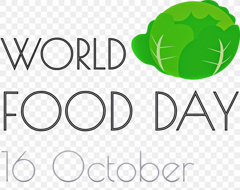World Food Day, PNG, 3000x2373px, World Food Day, Behavior, Green, Leaf, Logo Download Free
