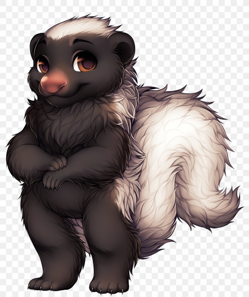 Hog-nosed Skunk Red Panda Furry Fandom Raccoon, PNG, 1567x1871px, Skunk, Animal, Art, Bear, Canidae Download Free