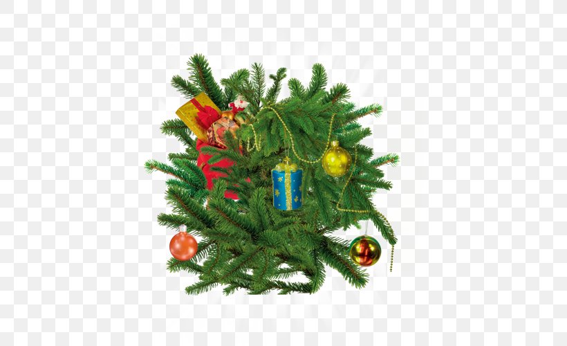 Santa Claus Christmas Tree, PNG, 500x500px, Santa Claus, Branch, Christmas, Christmas Decoration, Christmas Ornament Download Free