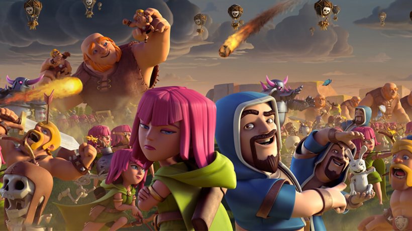 Clash Of Clans Clash Royale Desktop Wallpaper 1080p High-definition Video, PNG, 1920x1080px, 4k Resolution, Clash Of Clans, Android, Aspect Ratio, Carnival Download Free