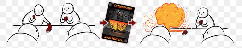 Exploding Kittens Imploding Kittens: This Is The First Expansion Of Exploding Kittens Game Comics The Oatmeal, PNG, 1440x290px, Exploding Kittens, Board Game, Body Jewelry, Comics, De Spelvogel Download Free