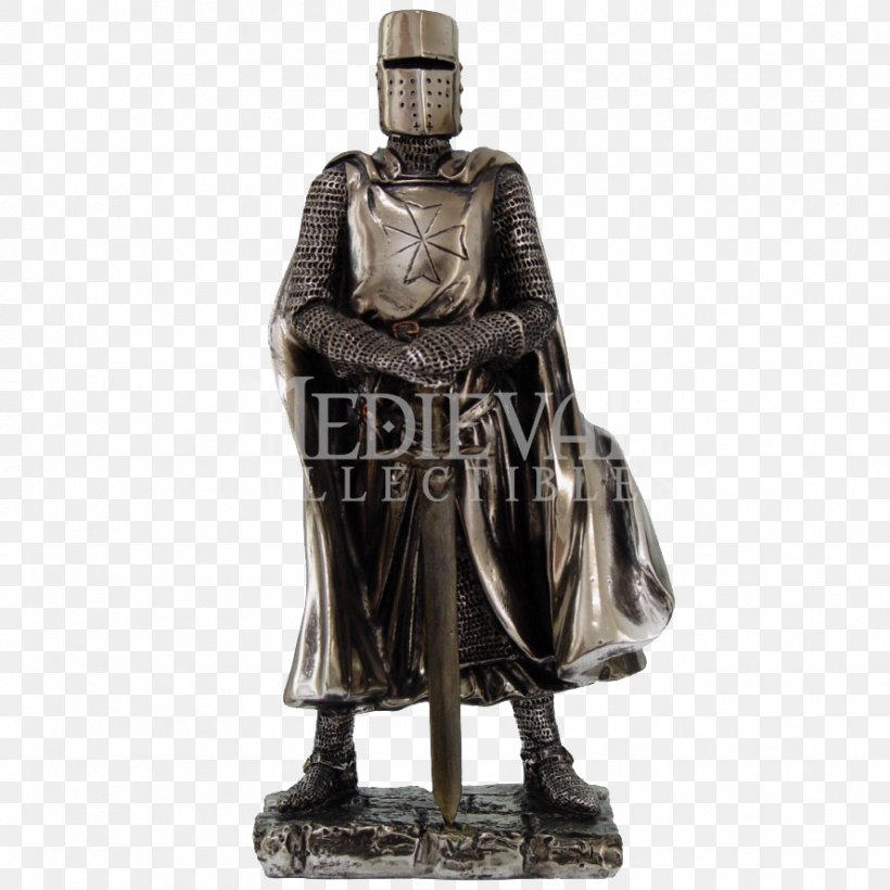 Middle Ages Crusades Knights Templar Statue, PNG, 889x889px, Middle Ages, Armour, Art, Bronze, Bronze Sculpture Download Free
