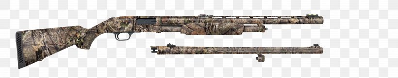 Mossberg 500 Firearm Pump Action O.F. Mossberg & Sons Gun Barrel, PNG, 4309x853px, Watercolor, Cartoon, Flower, Frame, Heart Download Free