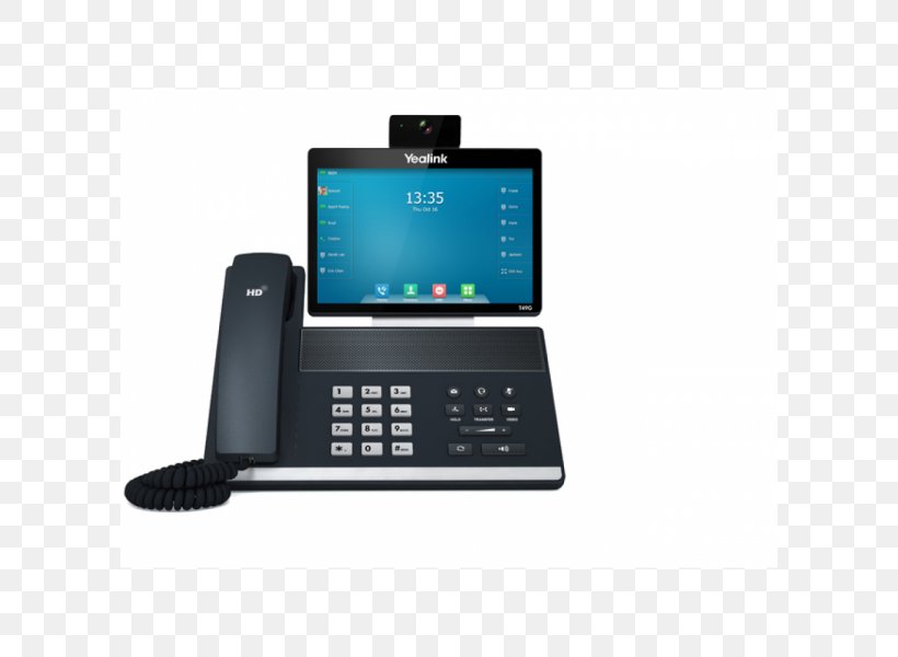Yealink IP Phone Session Initiation Protocol VoIP Phone Telephone Yealink SIP-T58V IP Phone, PNG, 600x600px, Yealink Ip Phone, Beeldtelefoon, Electronics, Electronics Accessory, Feature Phone Download Free