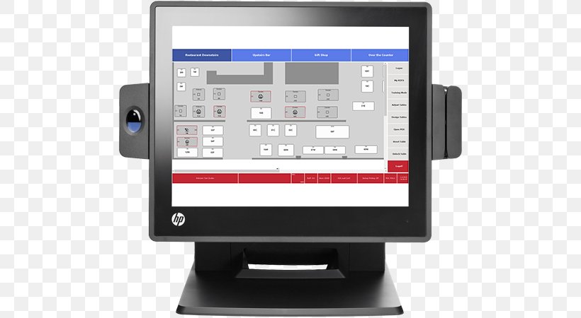 Hewlett-Packard Point Of Sale HP RP7 Retail System 7800 Business, PNG, 600x450px, Hewlettpackard, Business, Computer, Computer Monitor, Computer Monitor Accessory Download Free