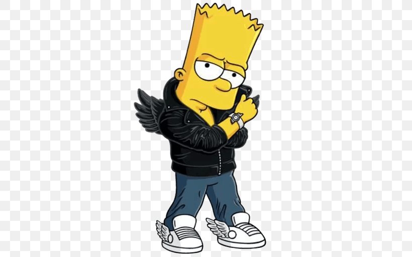Bart Simpson Lisa Simpson Homer Simpson Lisa's First Word, PNG, 512x512px, Bart Simpson, Bird, Cartoon, Character, Drawing Download Free