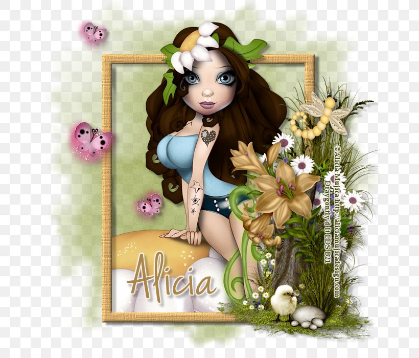 Brown Hair Flower Character, PNG, 700x700px, Brown Hair, Animated Cartoon, Art, Brown, Character Download Free