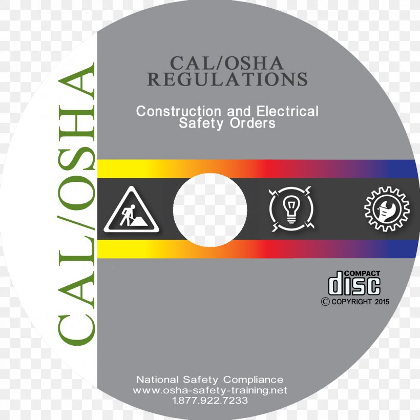 California Occupational Safety And Health Administration Regulation Effective Safety Training, PNG, 1425x1425px, California, Brand, Dangerous Goods, Dvd, Effective Safety Training Download Free