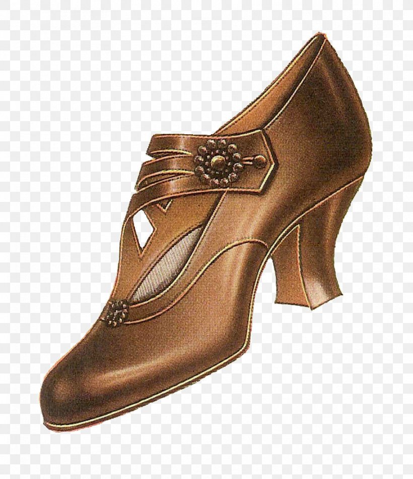 Shoe Buckle Vintage Clothing High-heeled Footwear Clip Art, PNG, 912x1056px, Shoe, Basic Pump, Boot, Brown, Clothing Download Free