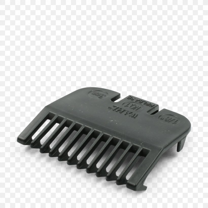 Wahl Flat Top Comb Small Black Wahl Clipper Barber Plastic, PNG, 1200x1200px, Comb, Barber, Brand, Electronics Accessory, Email Attachment Download Free