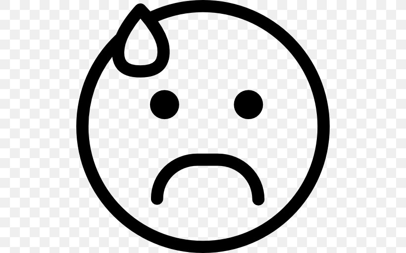 Emoticon Smiley Emotion, PNG, 512x512px, Emoticon, Black And White, Emotion, Face, Facial Expression Download Free