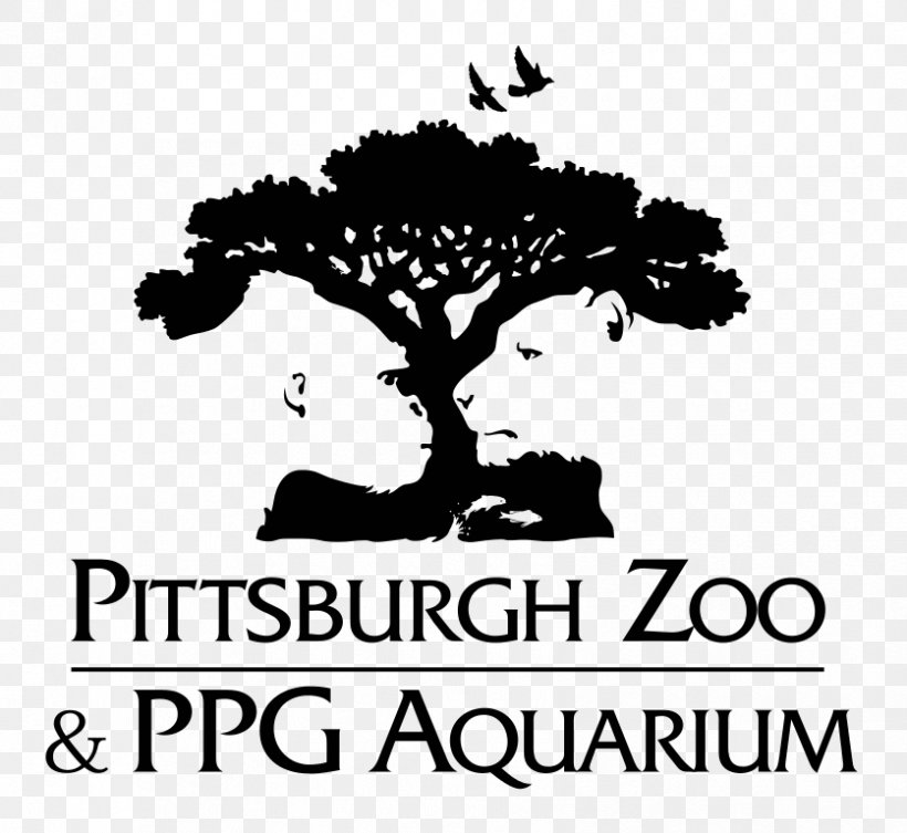 Pittsburgh Zoo & PPG Aquarium Gorilla Logo, PNG, 836x768px, Gorilla, Aquarium, Association Of Zoos And Aquariums, Black And White, Branch Download Free