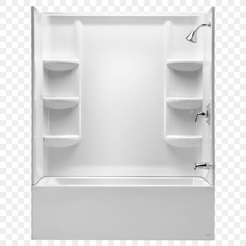 Bathtub Shower Lowe's Wall Bathroom, PNG, 2000x2000px, Bathtub, Accessible Bathtub, American Standard Brands, Bathroom, Bathroom Accessory Download Free