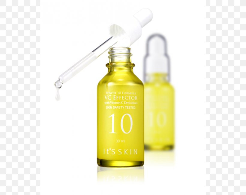 It's Skin Power 10 Formula VC Effector Skin Care Cosmetics, PNG, 650x650px, Skin Care, Bottle, Concentration, Cosmetics, Cosmetics In Korea Download Free